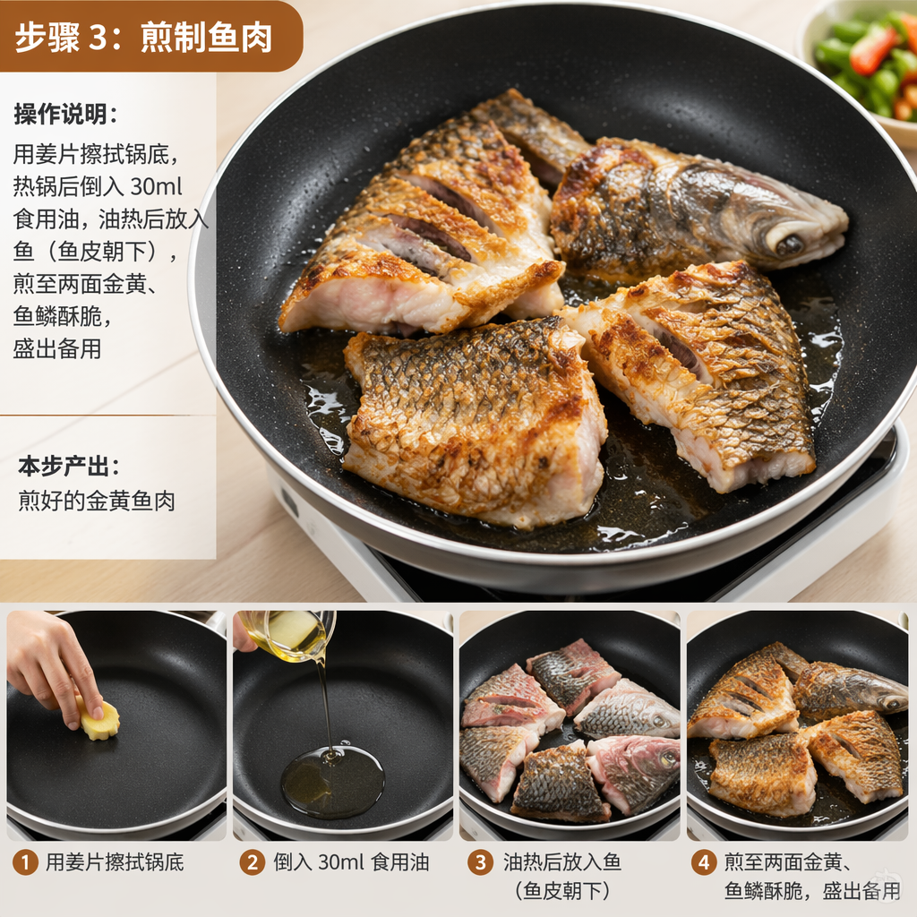 Step 3: Pan-fry the Fish