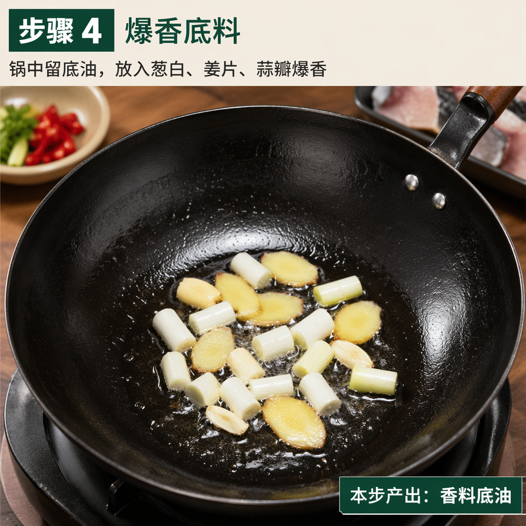 Step 4: Sauté the Aromatics