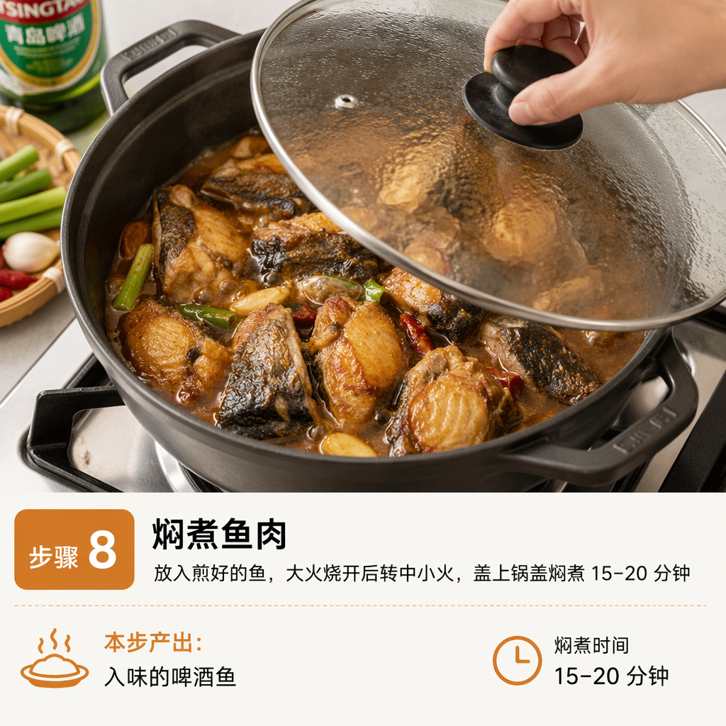 Step 8: Braise the Fish