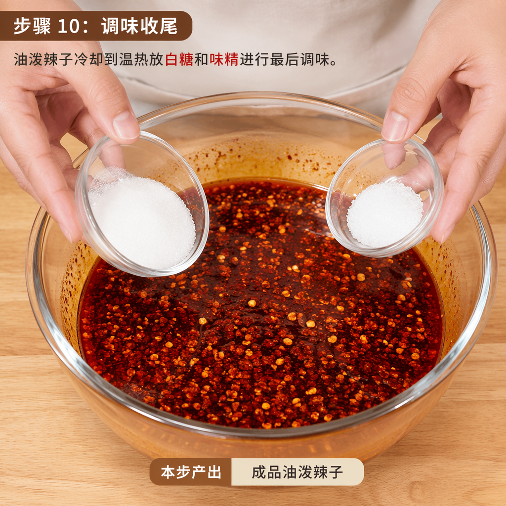 Step 10: Final Seasoning