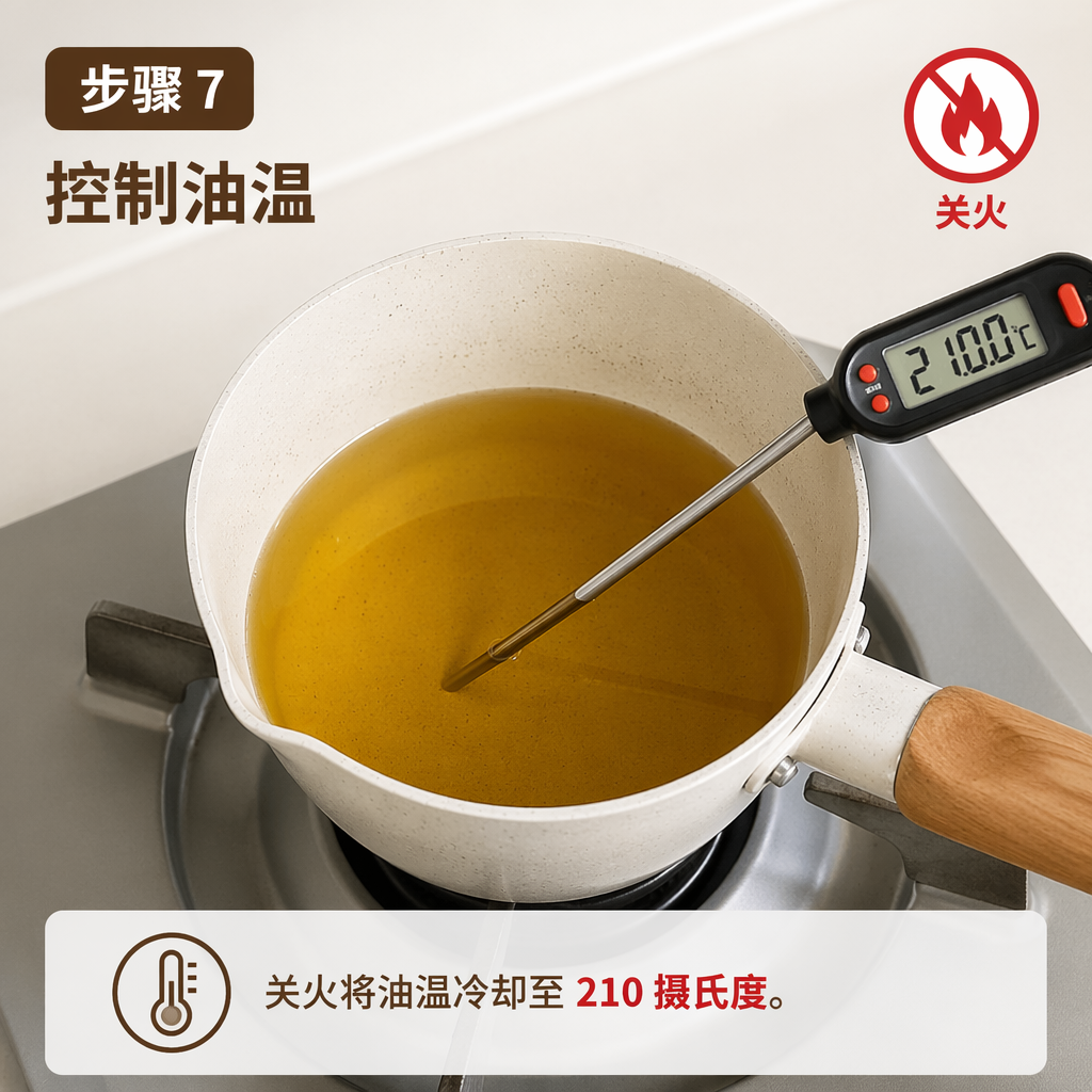 Step 7: Control the Oil Temperature
