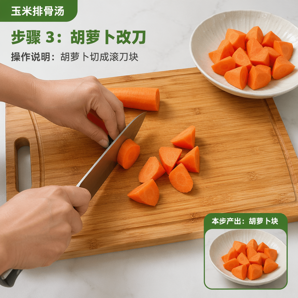 Step 3: Cut the Carrot