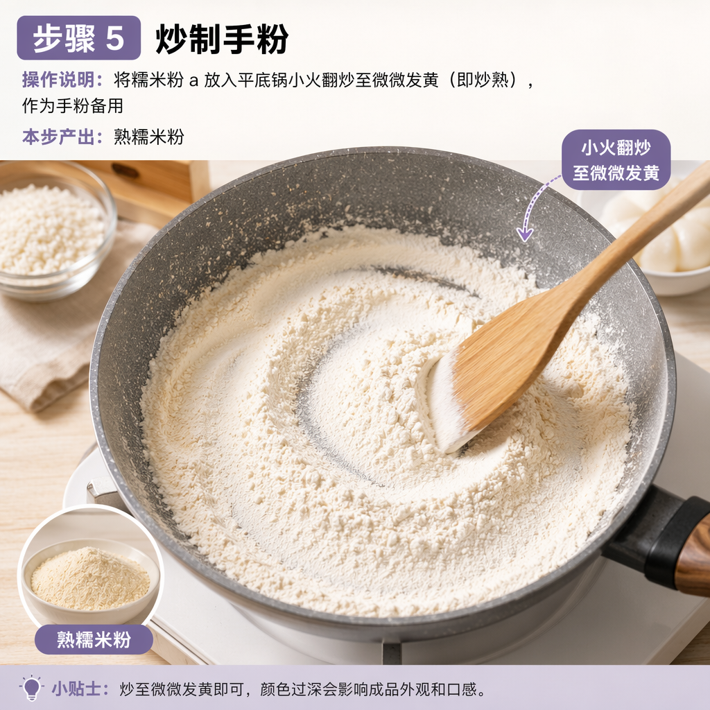 Step 5: Toast the Hand Powder