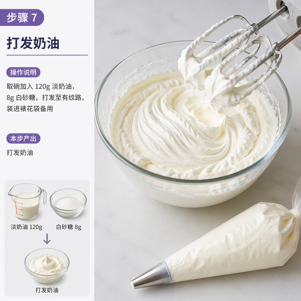 Step 7: Whip the Cream