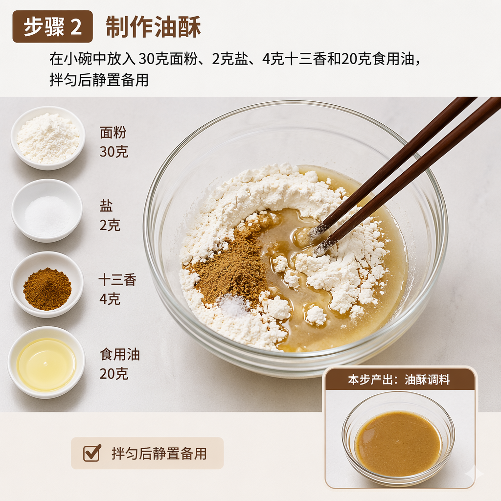 Step 2: Make the Oil Paste