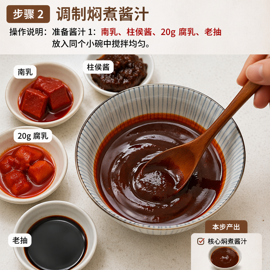 Step 2: Prepare the Braising Sauce