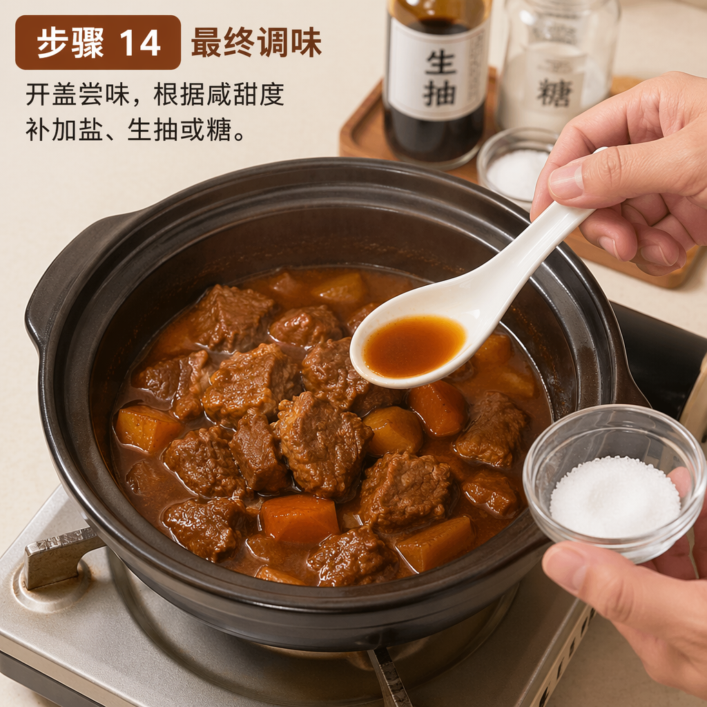 Step 14: Final Seasoning