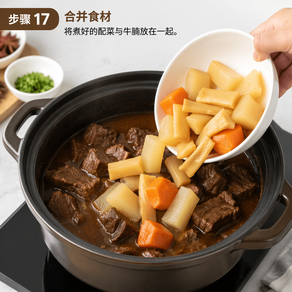 Step 17: Combine the Ingredients