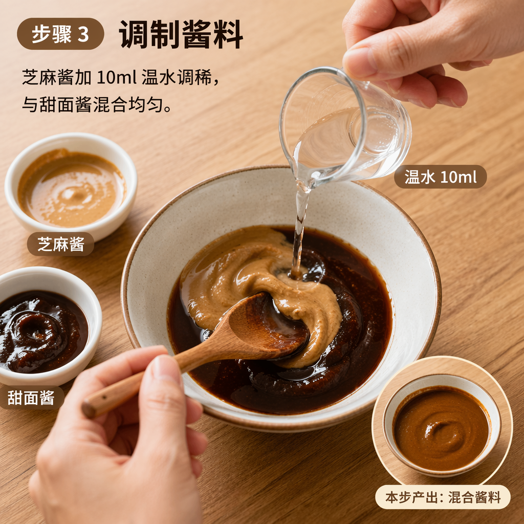 Step 3: Mix the sauce