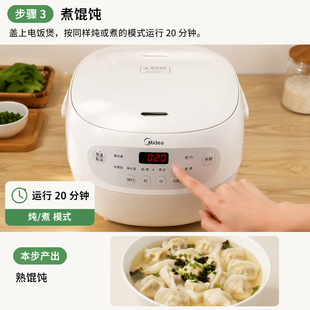 Step 3: Cook the Wontons