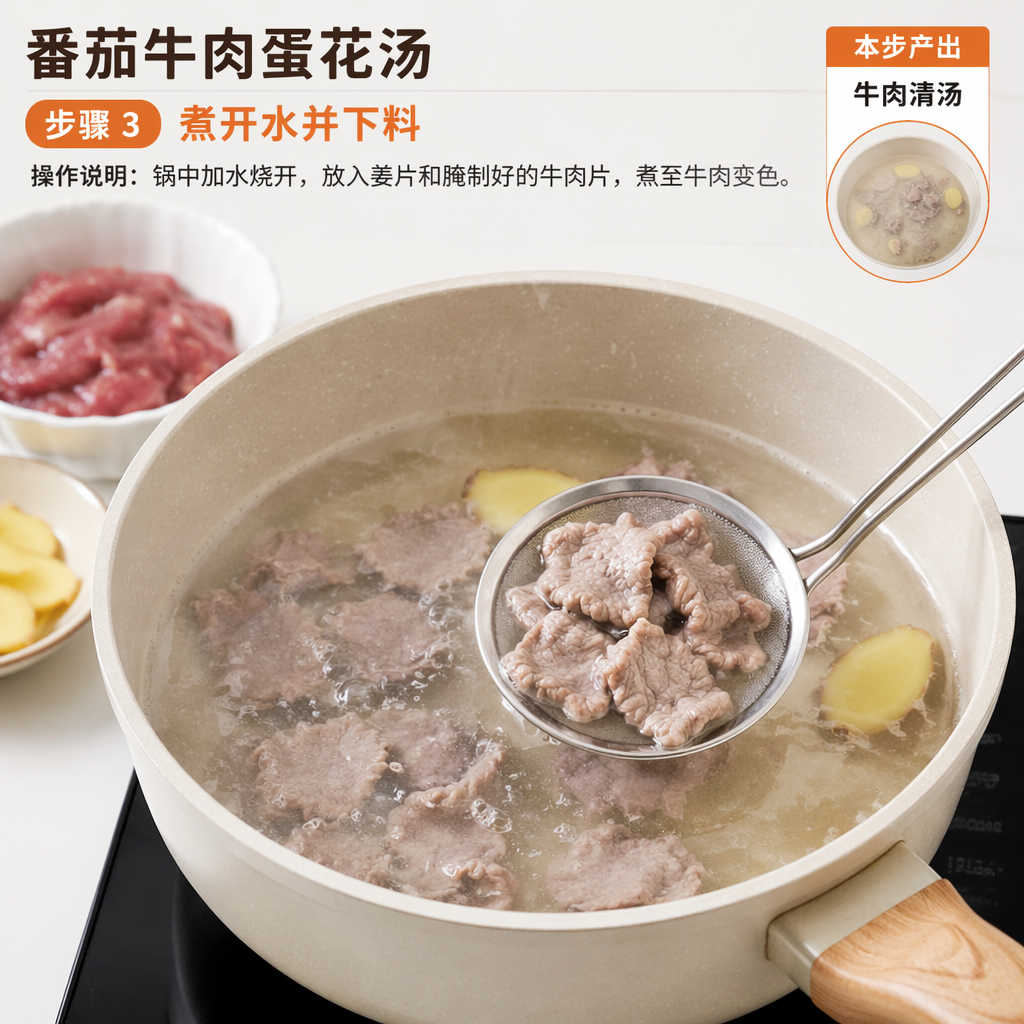 Step 3: Boil Water and Add the Ingredients