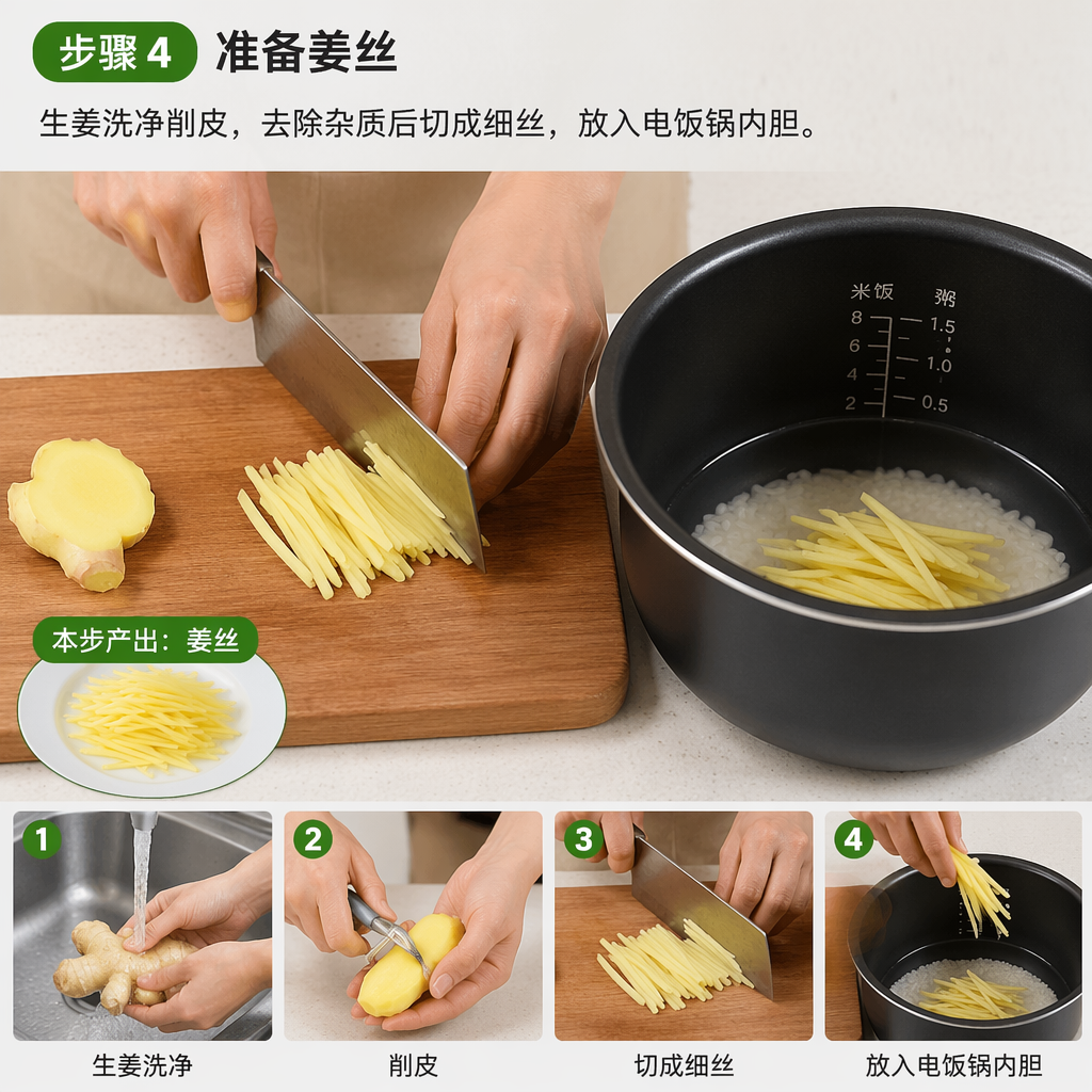 Step 4: Prepare the Ginger