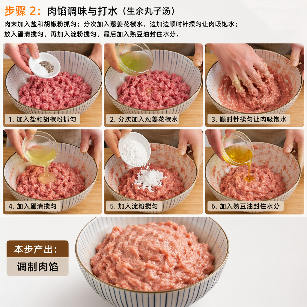 Step 2: Season the Meat and Add Water