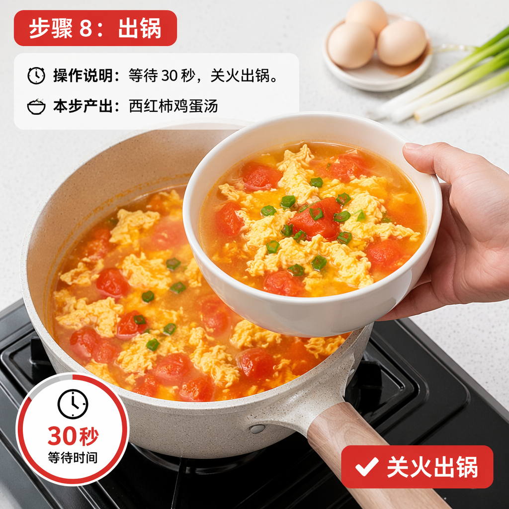 Step 8: Serve