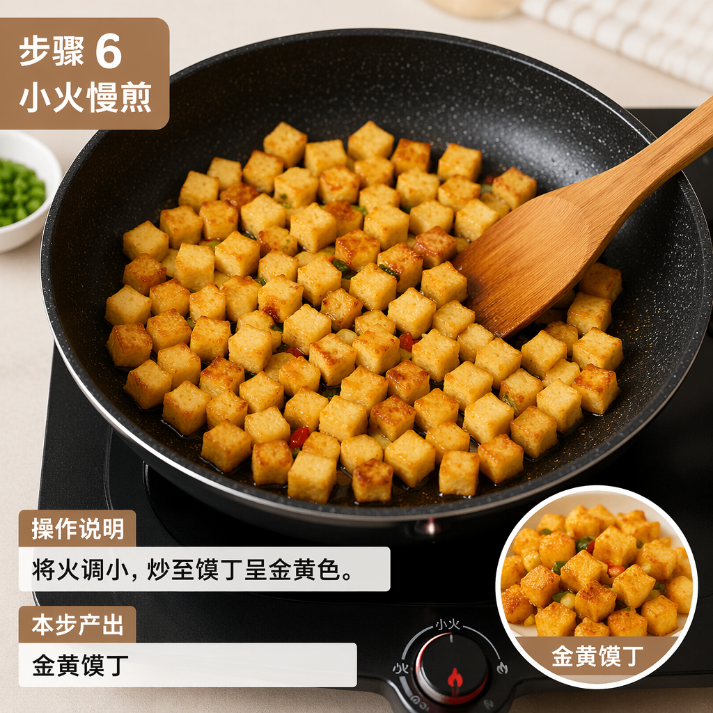Step 6: Sear on Low Heat