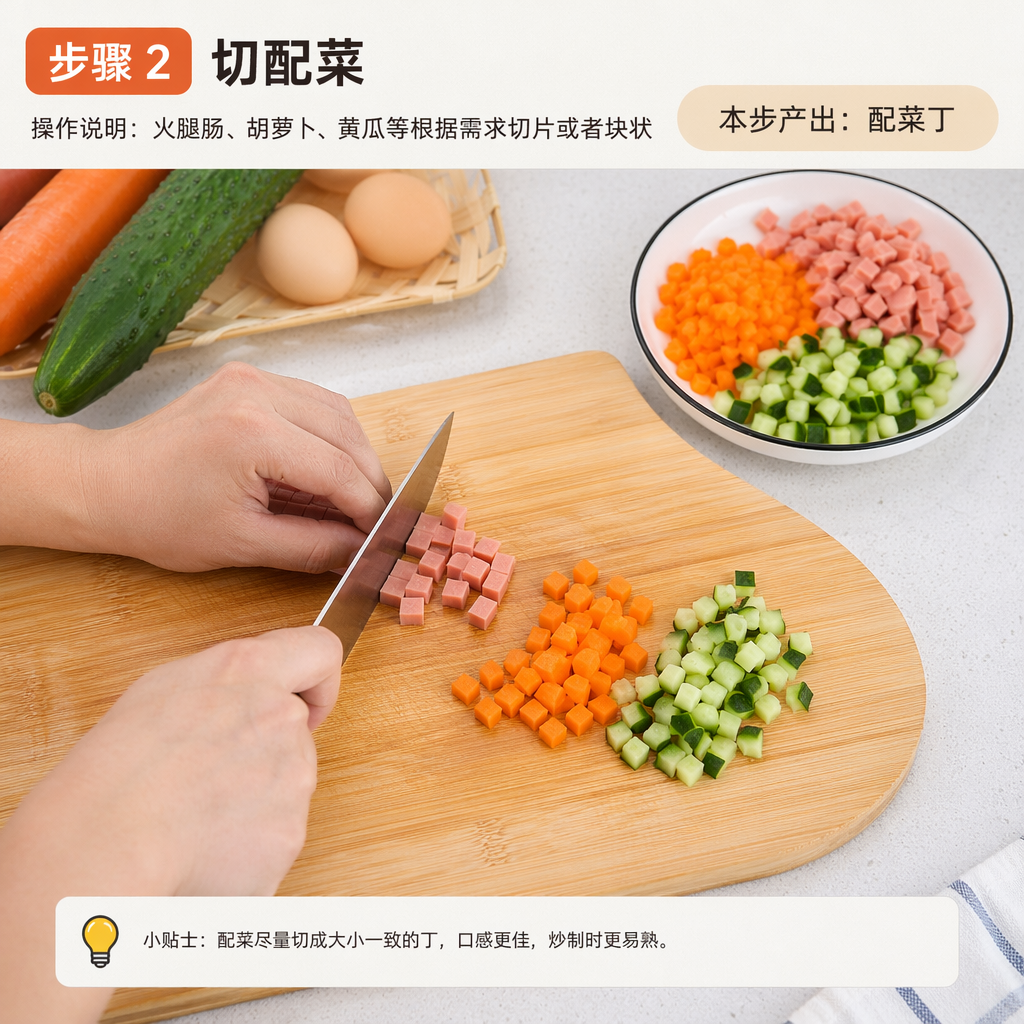 Step 2: Cut the Vegetables