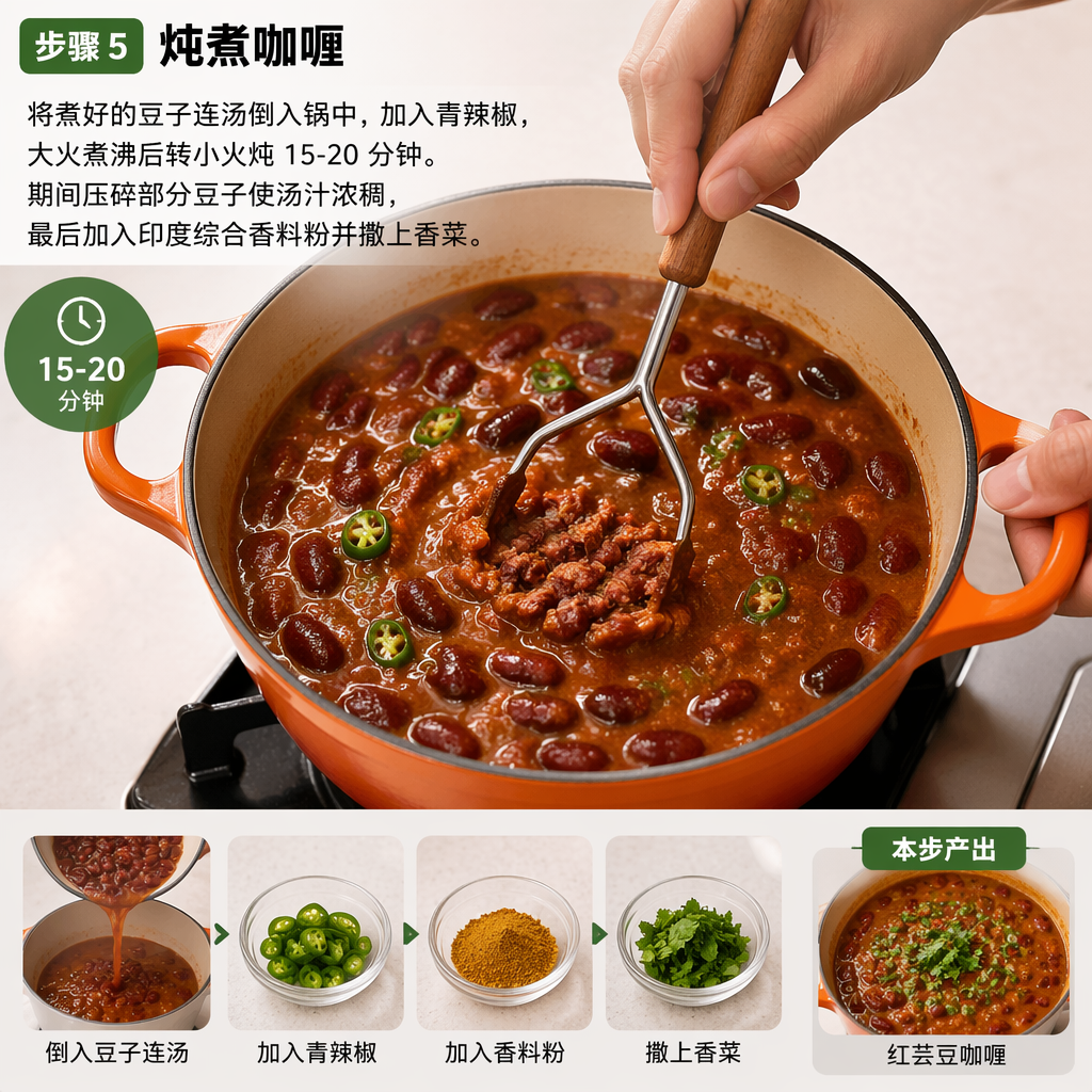 Step 5: Simmer the Curry