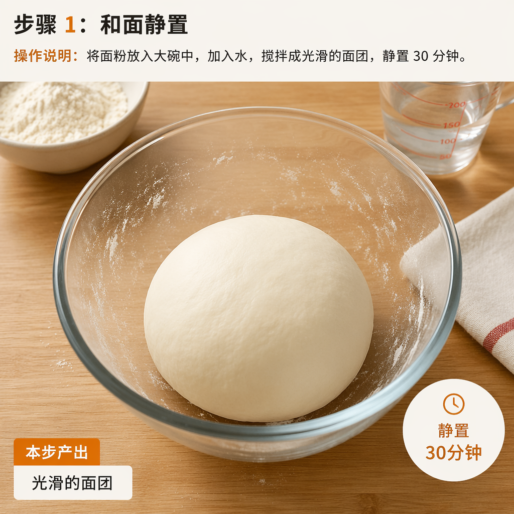 Step 1: Mix the Dough and Rest