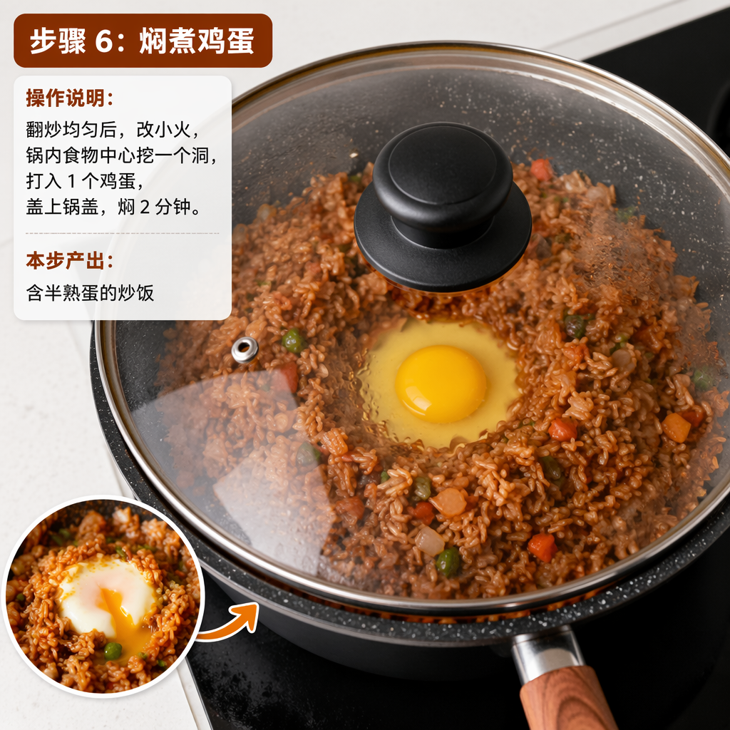 Step 6: Steam the Egg