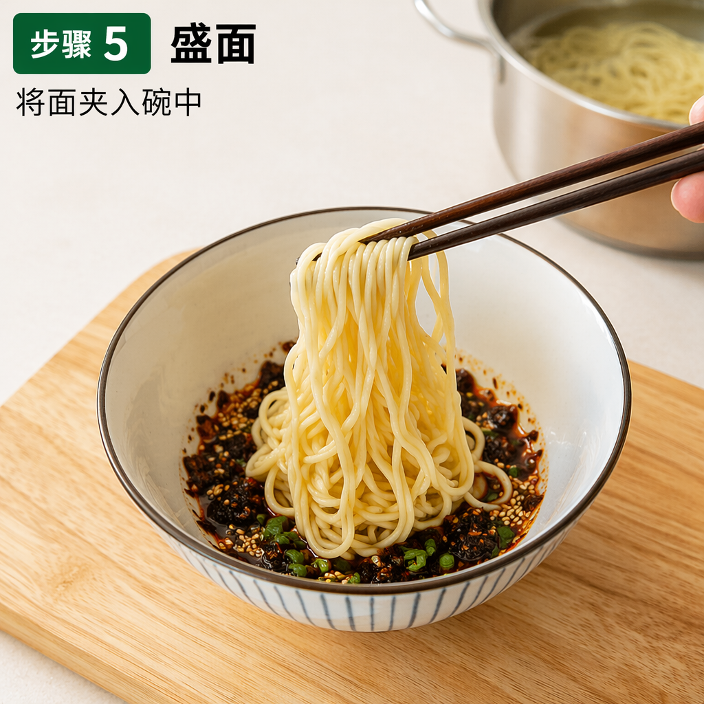 Step 5: Serve Noodles