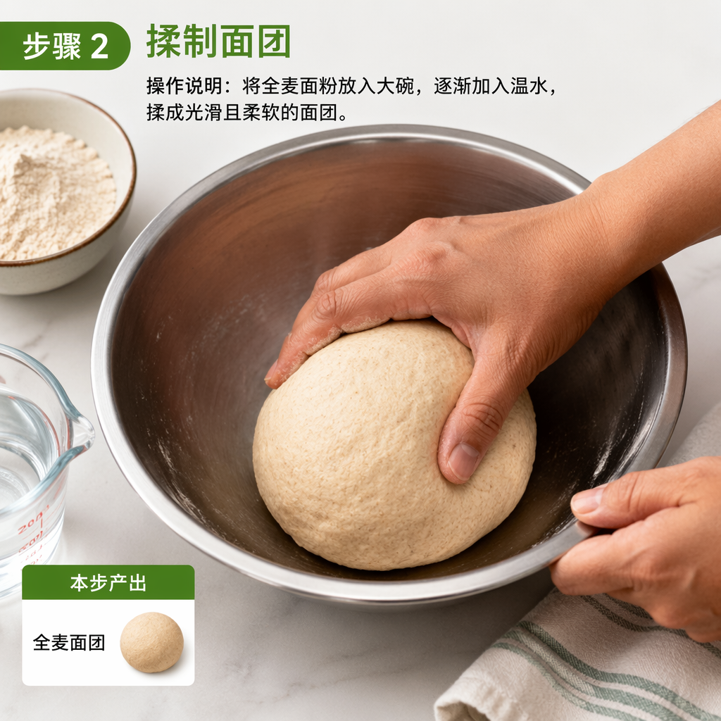 Step 2: Knead the Dough