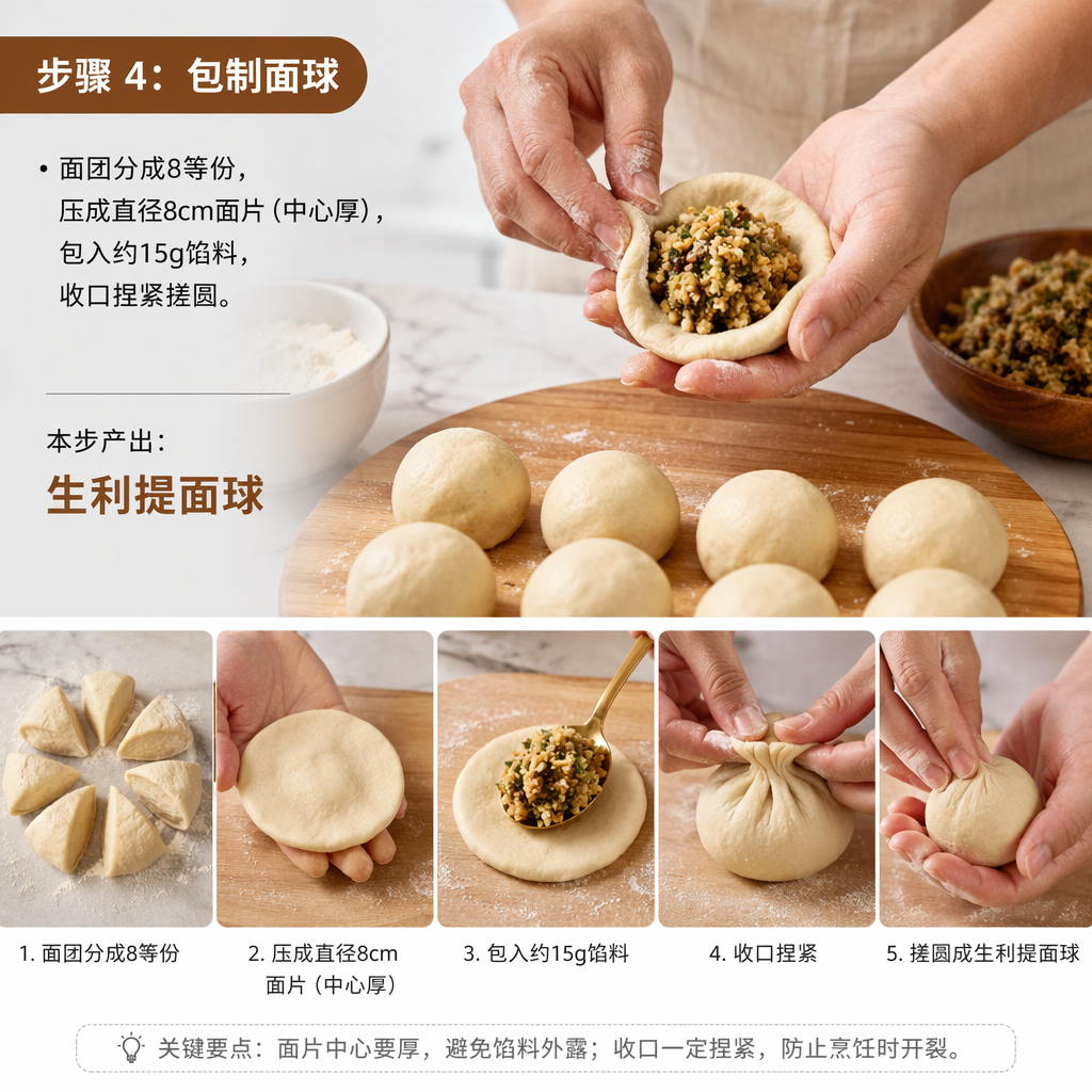 Step 4: Shape the Dough Balls
