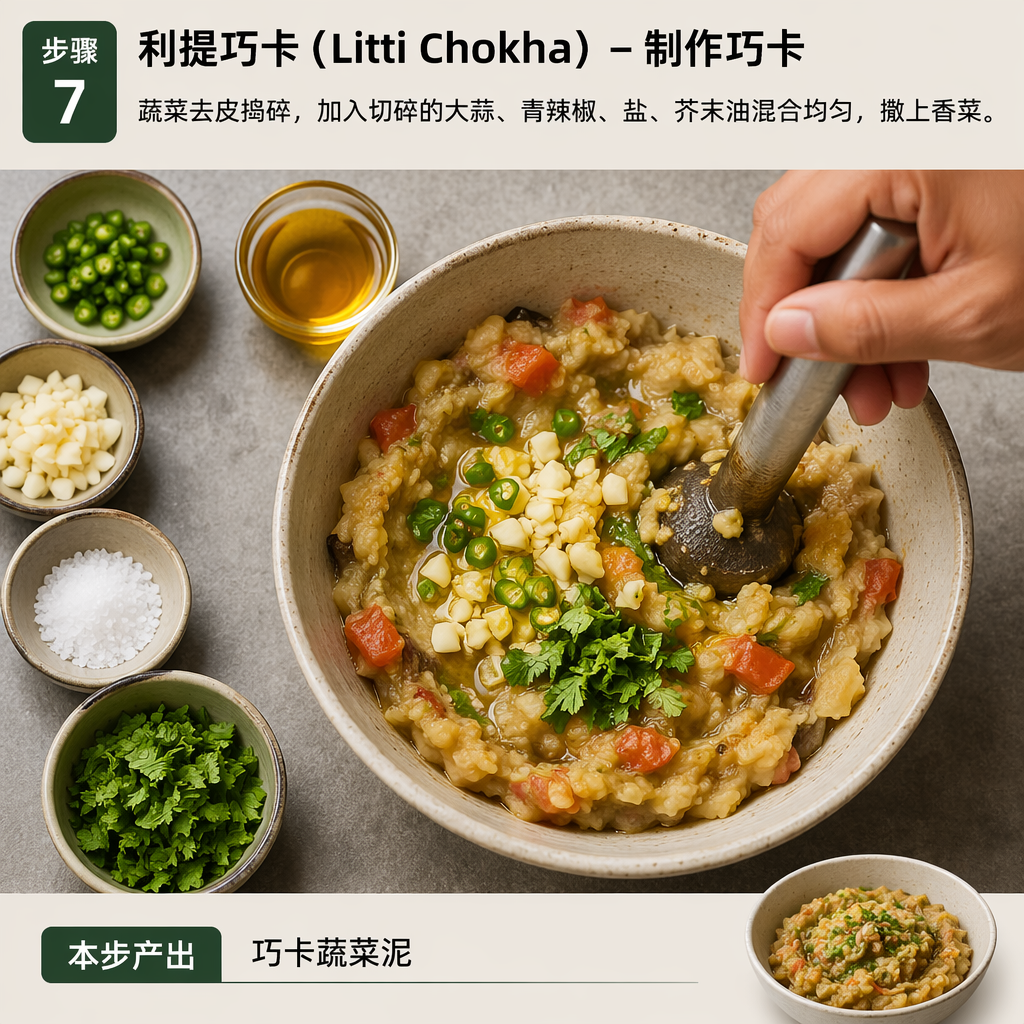 Step 7: Make the Chokha