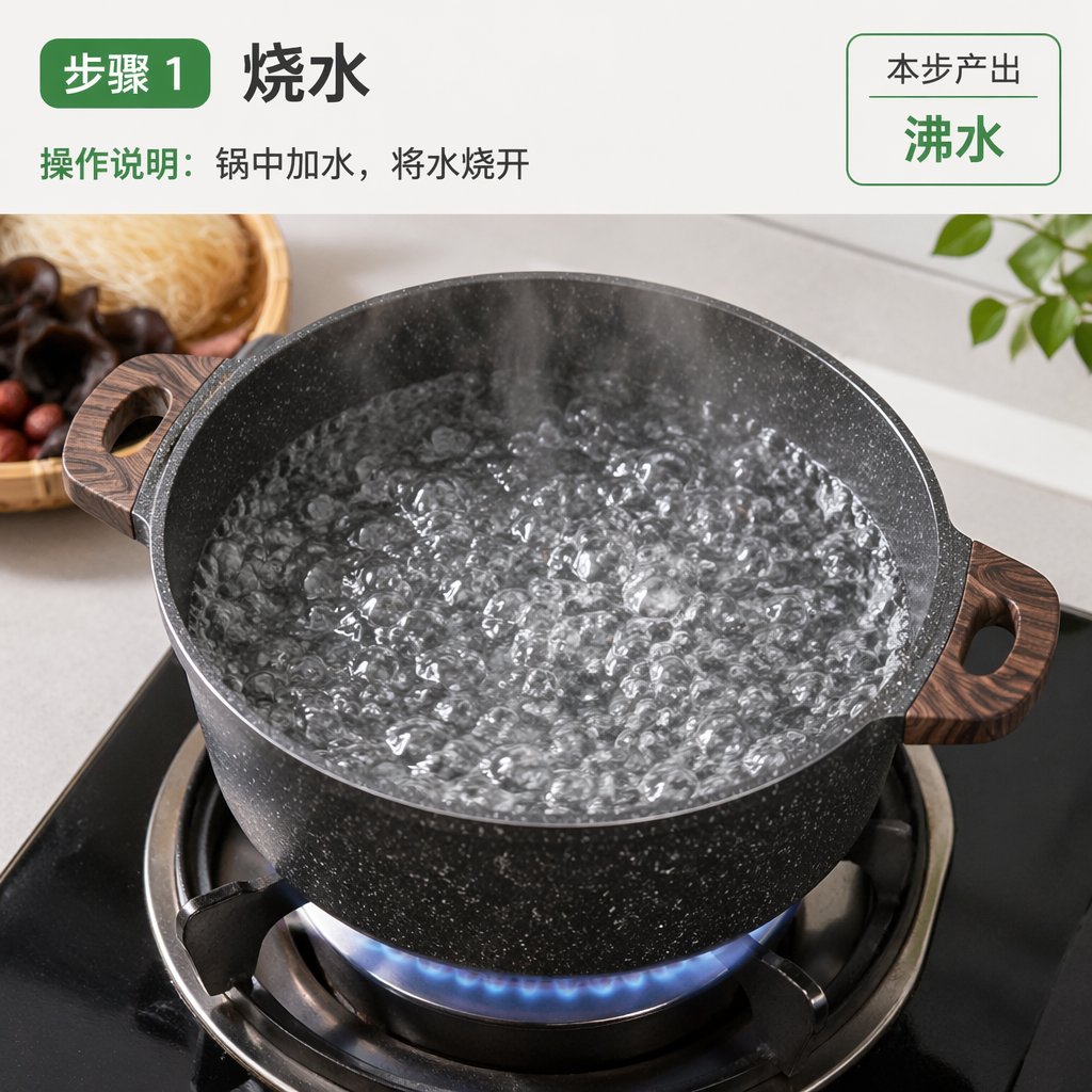 Step 1: Boil Water