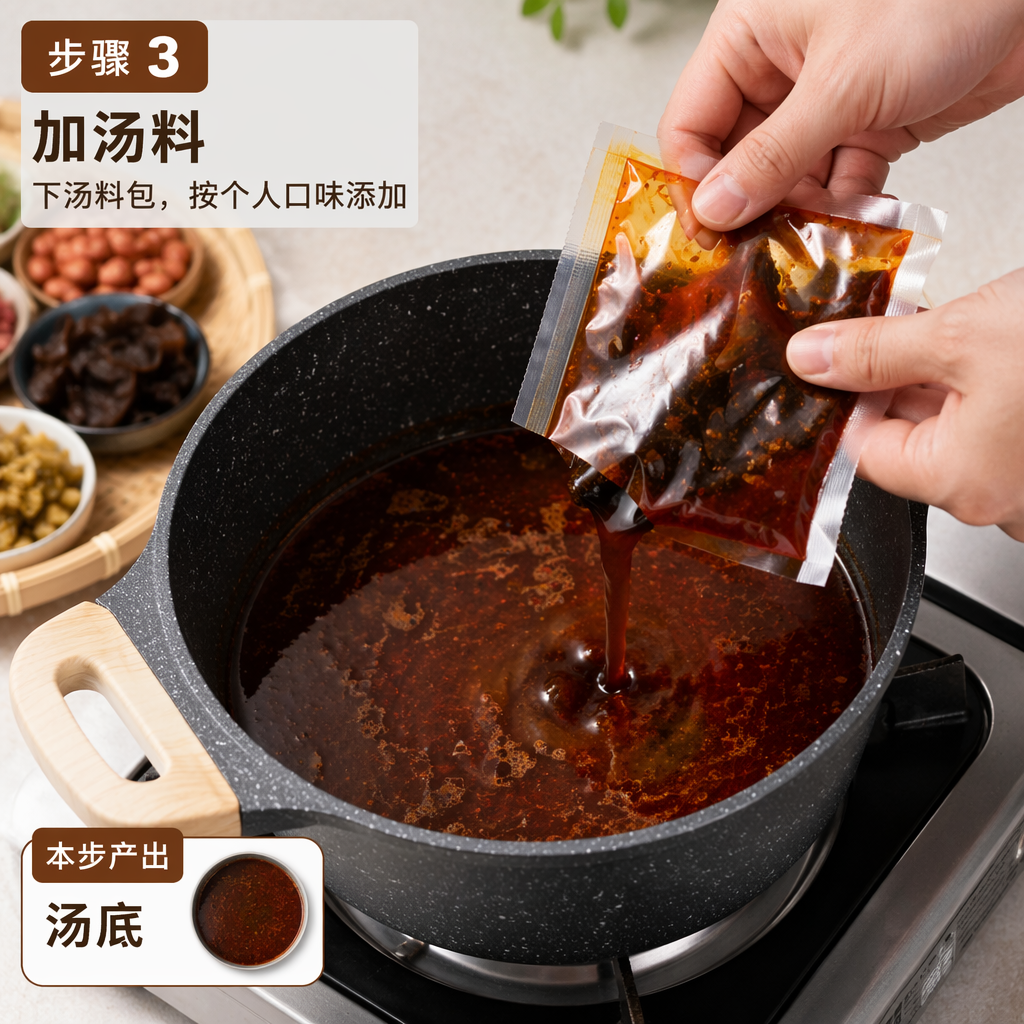 Step 3: Add Broth Pack