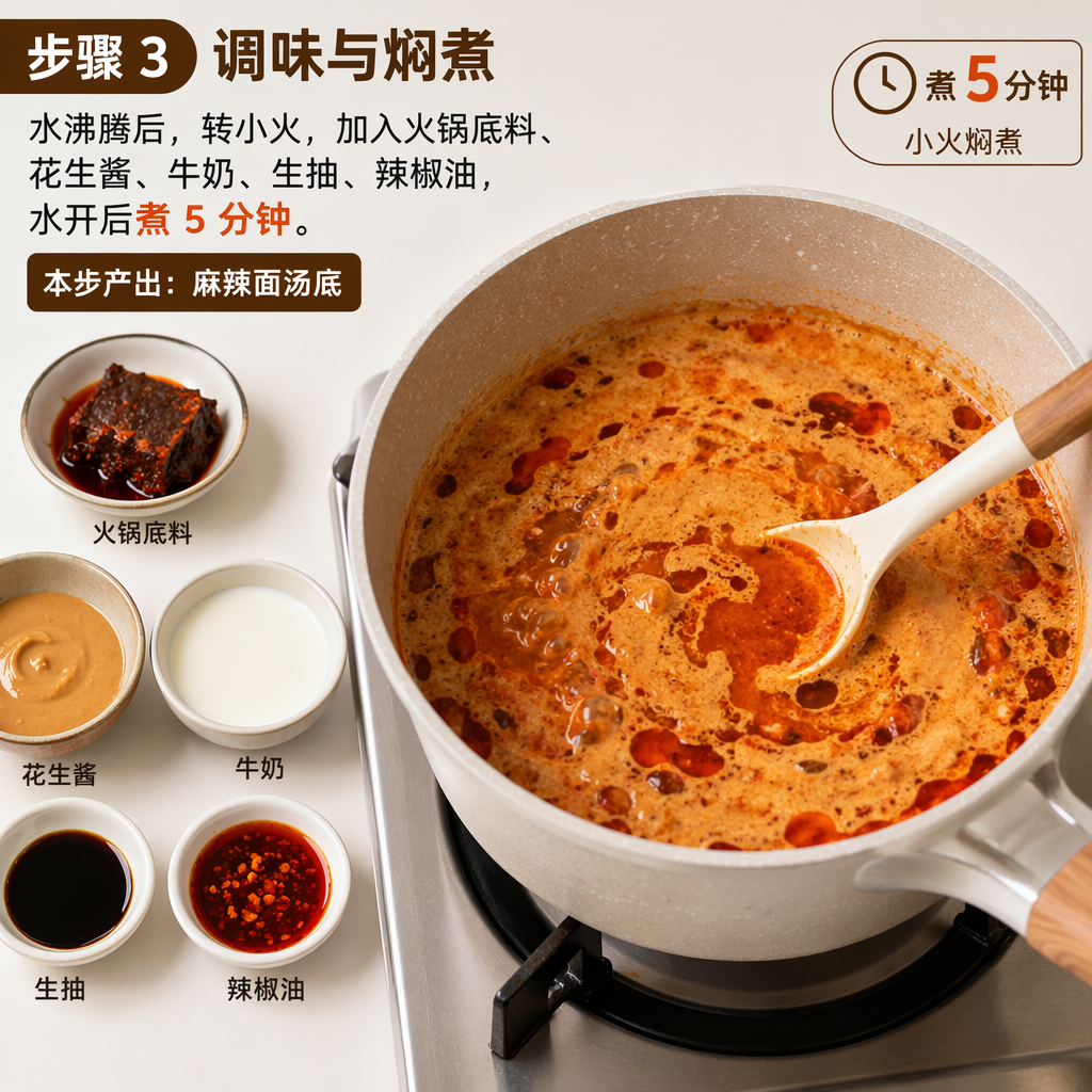 Step 3: Season and Simmer