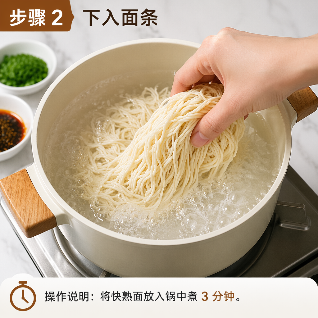 Step 2: Add the Noodles