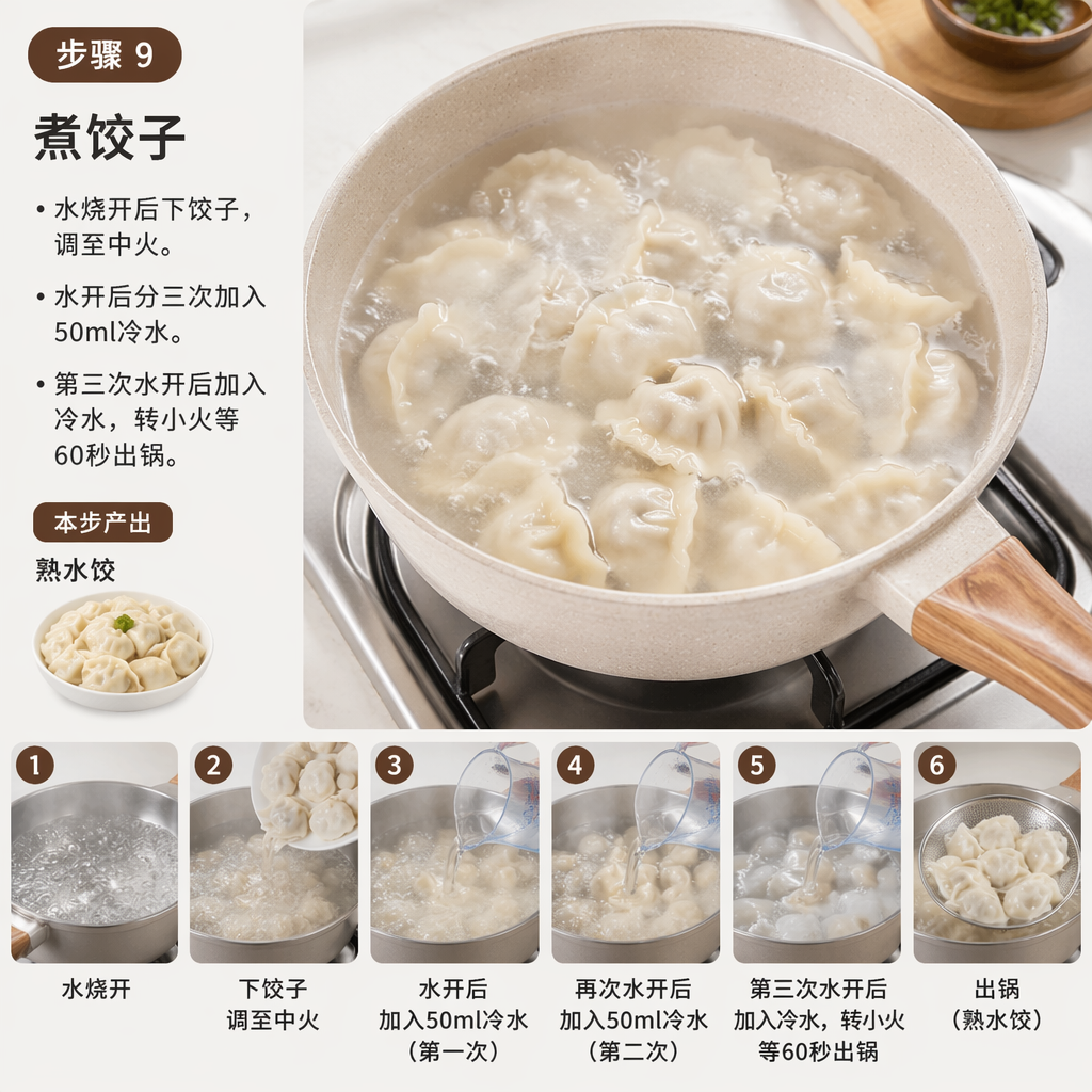 Step 9: Boil the Dumplings