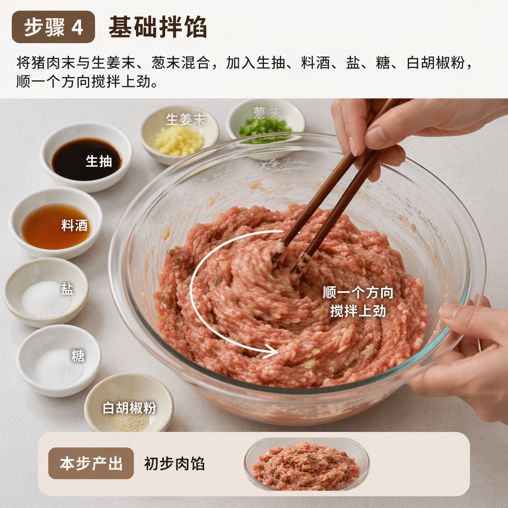 Step 4: Basic Filling Mix