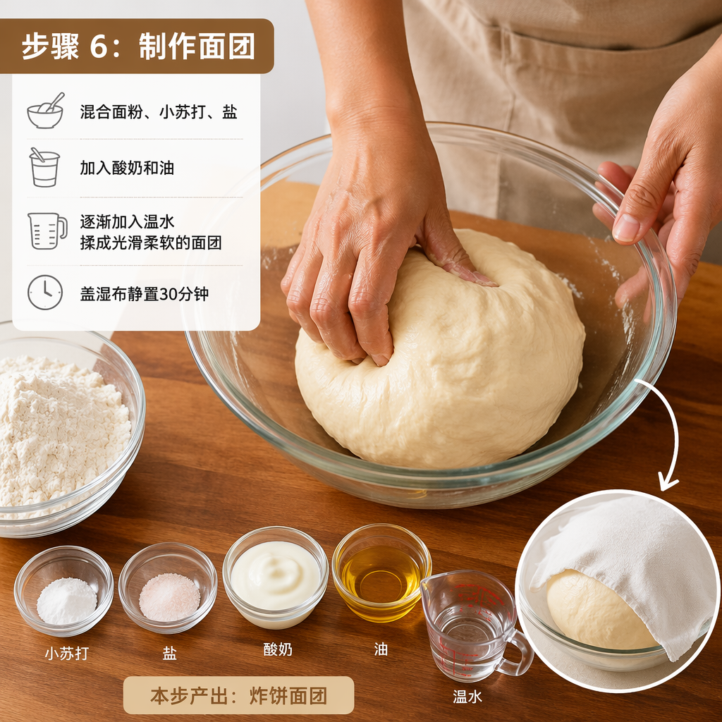 Step 6: Make the dough