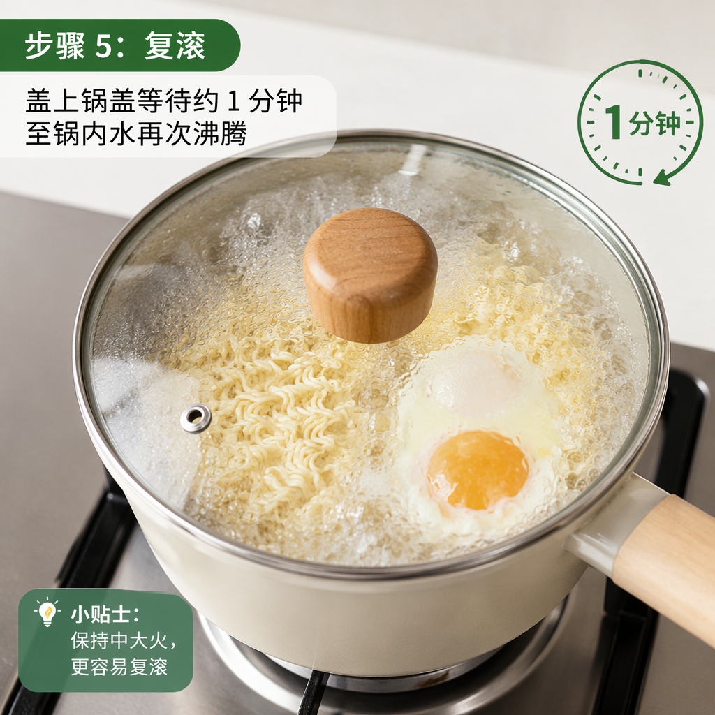 Step 5: Return to a Boil