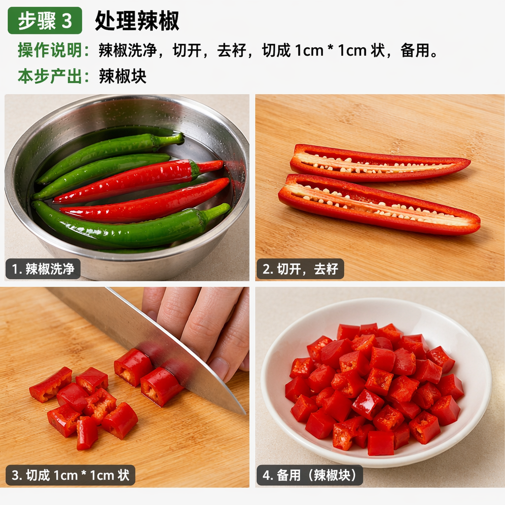 Step 3: Prep the Peppers