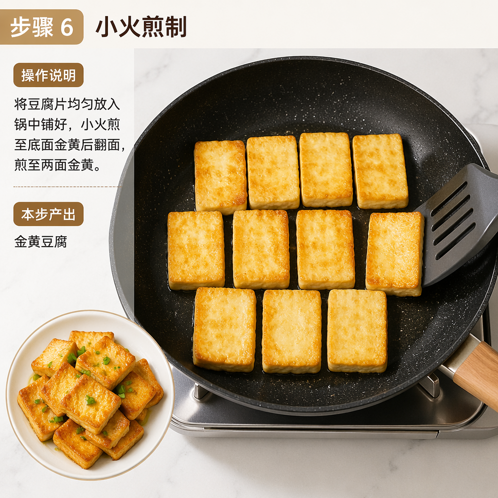 Step 6: Pan-Fry on Low Heat