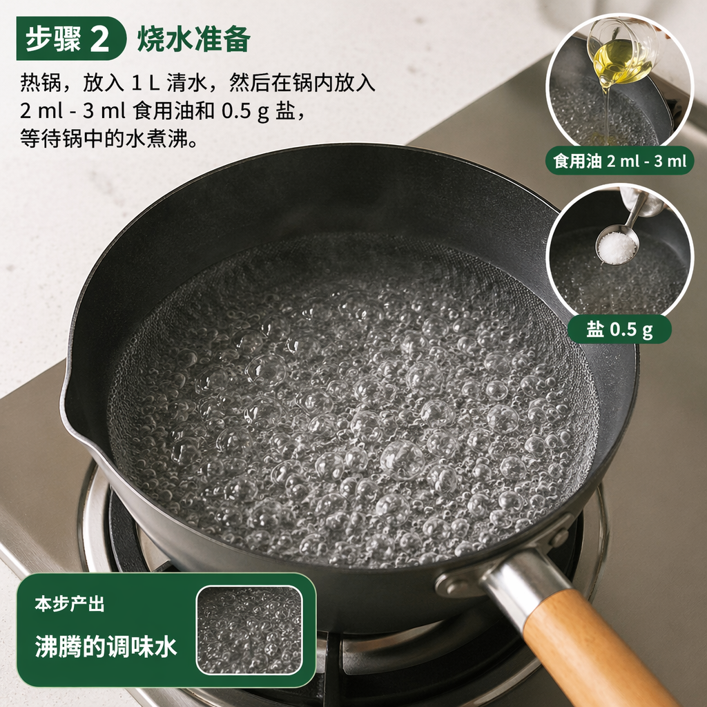 Step 2: Prepare the Boiling Water
