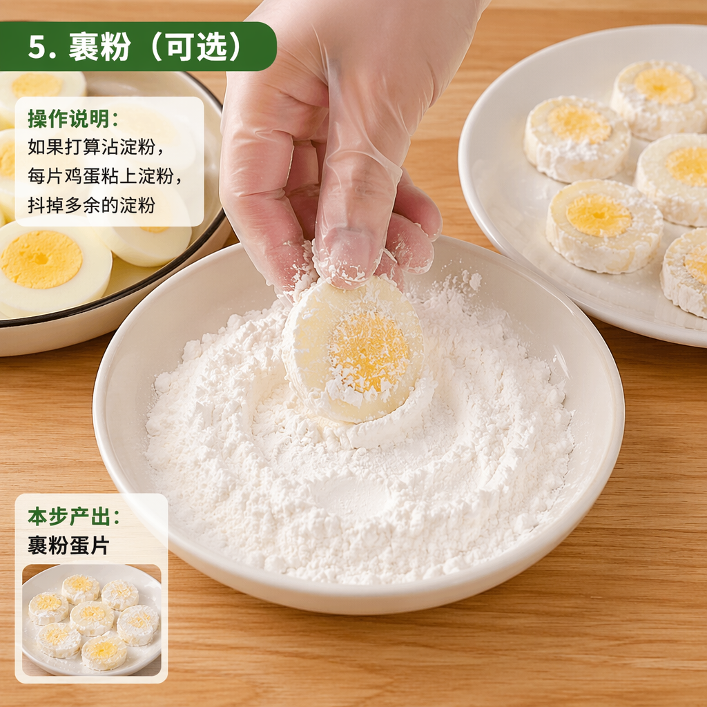 Step 5: Coat with Starch (Optional)