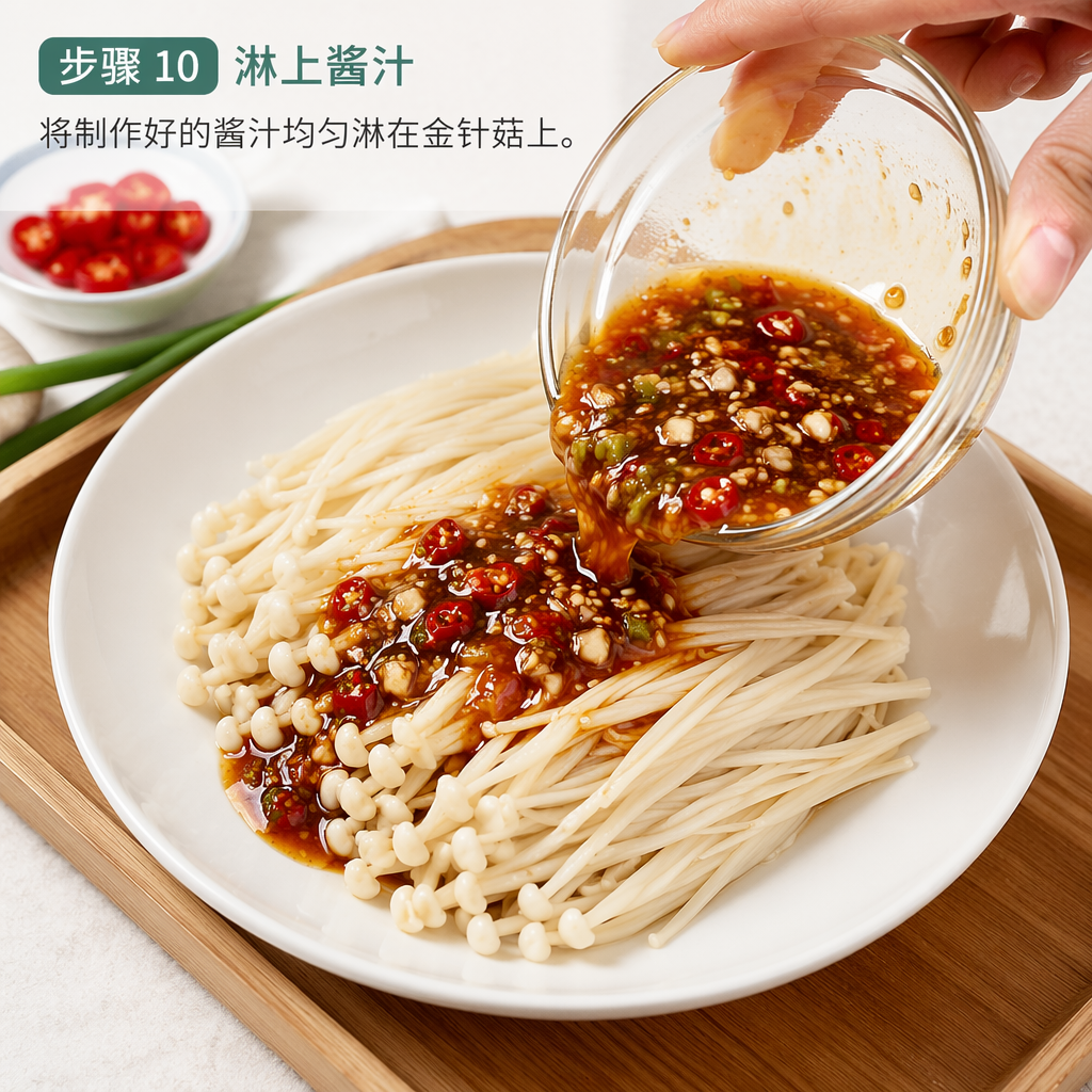 Step 10: Pour the Sauce Over