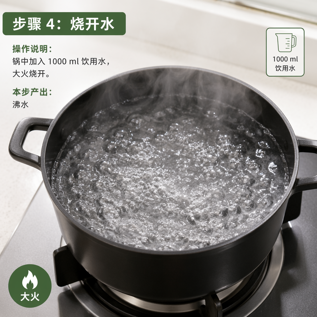 Step 4: Boil the Water