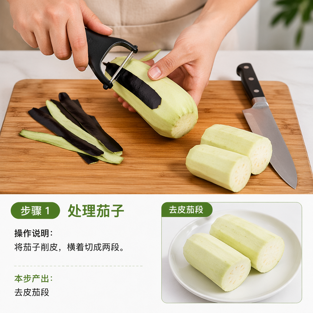Step 1: Prepare the Eggplant