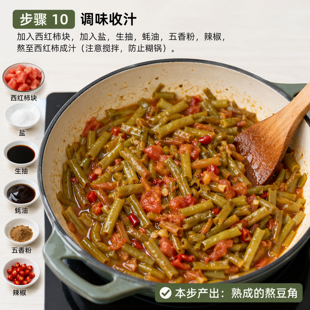Step 10: Season and Reduce