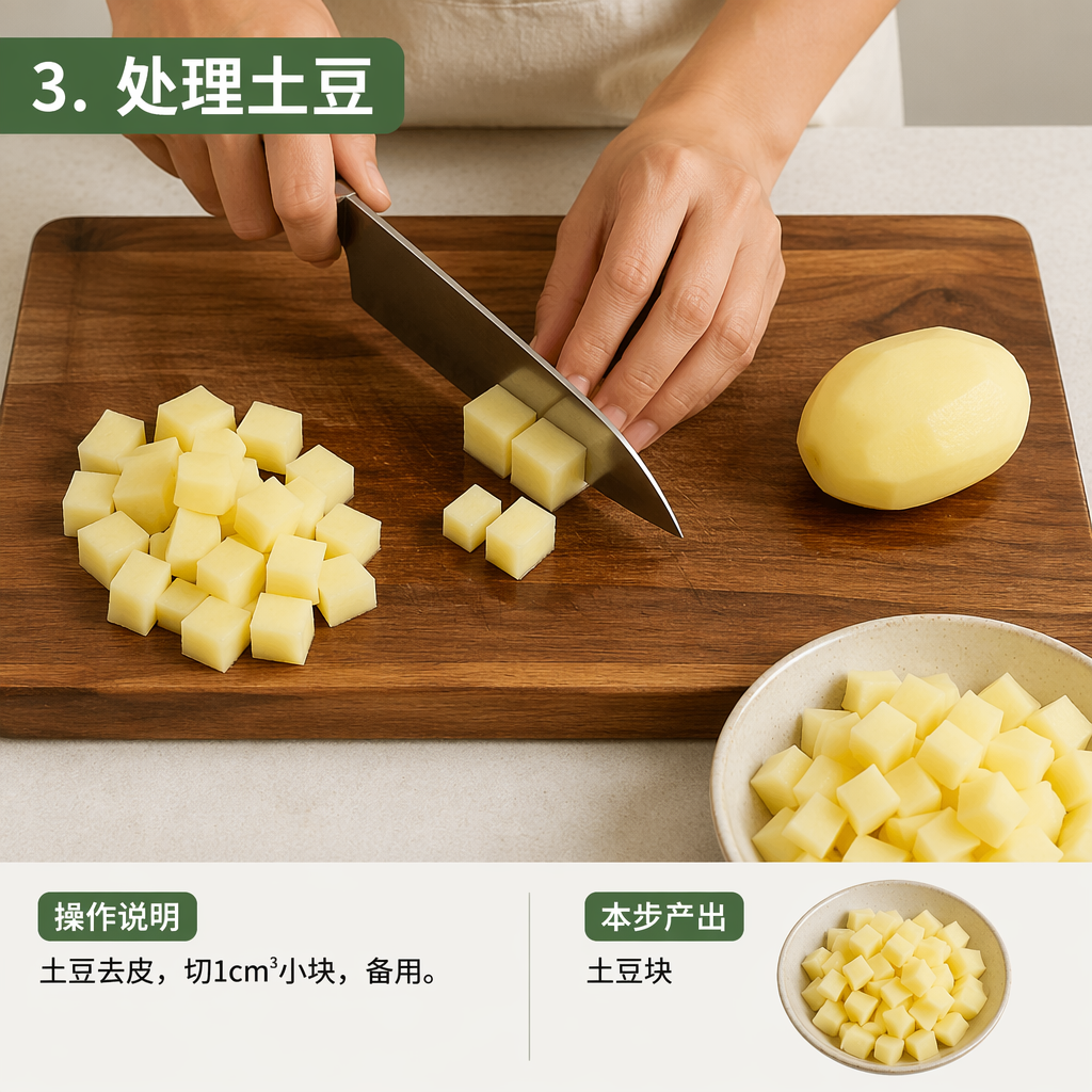 Step 3: Prepare the Potatoes