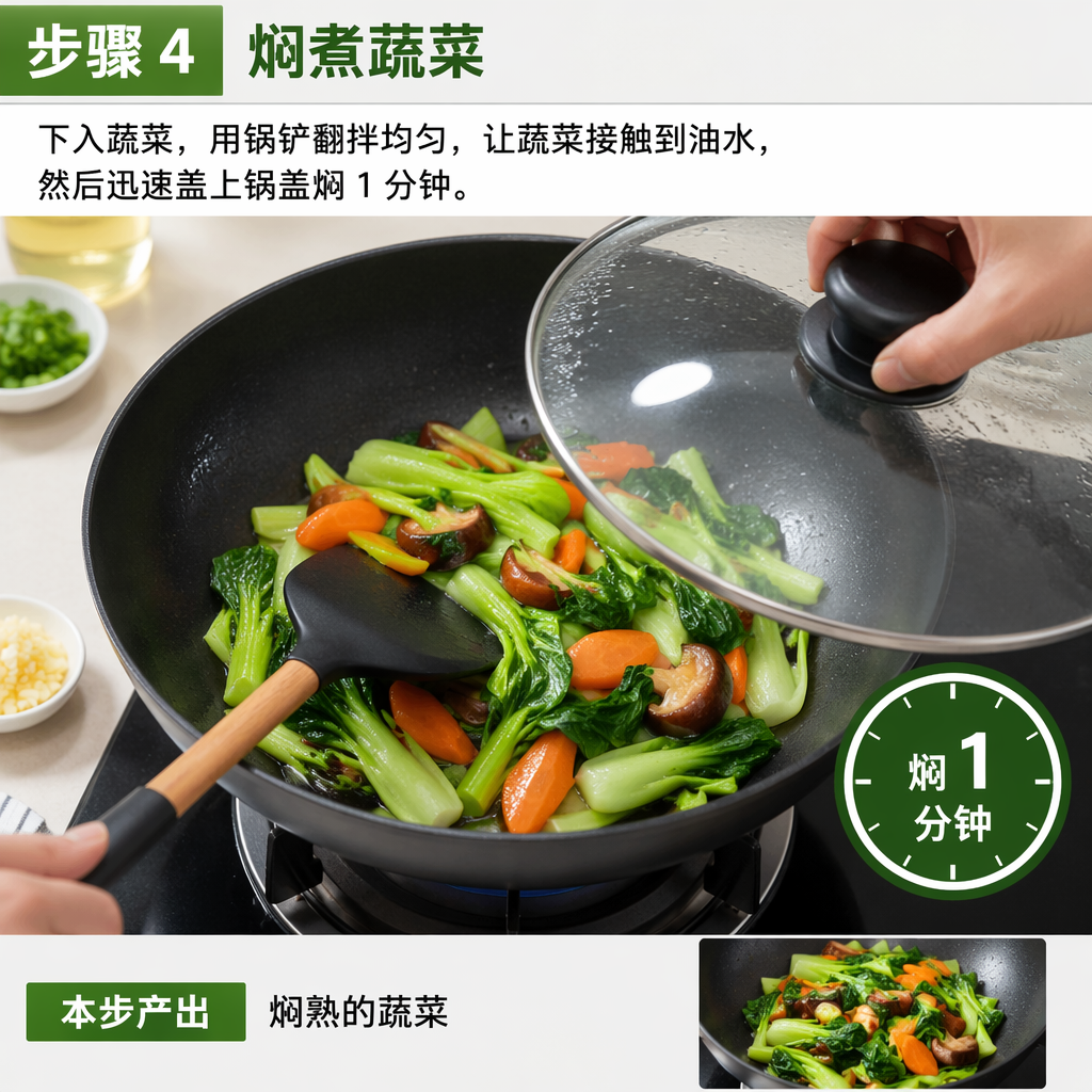 Step 4: Steam the Vegetables