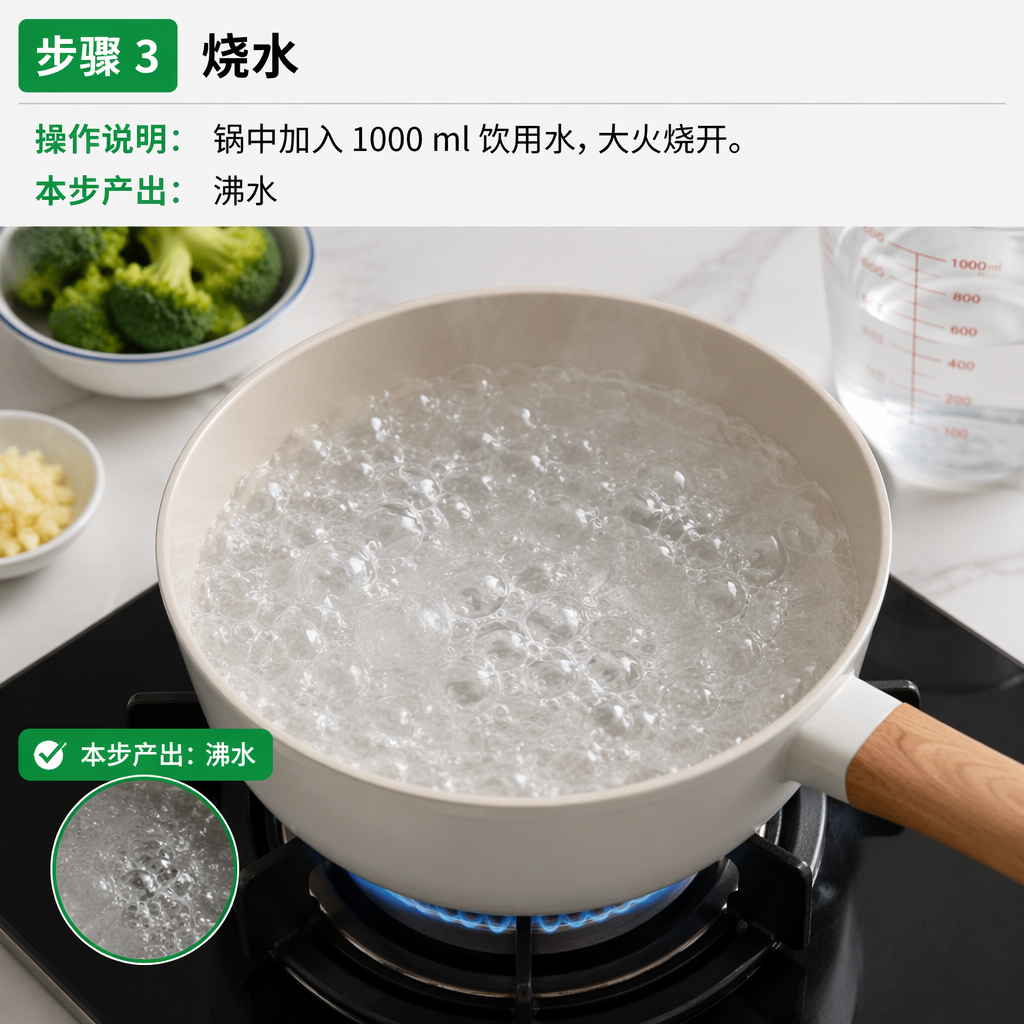 Step 3: Boil the Water