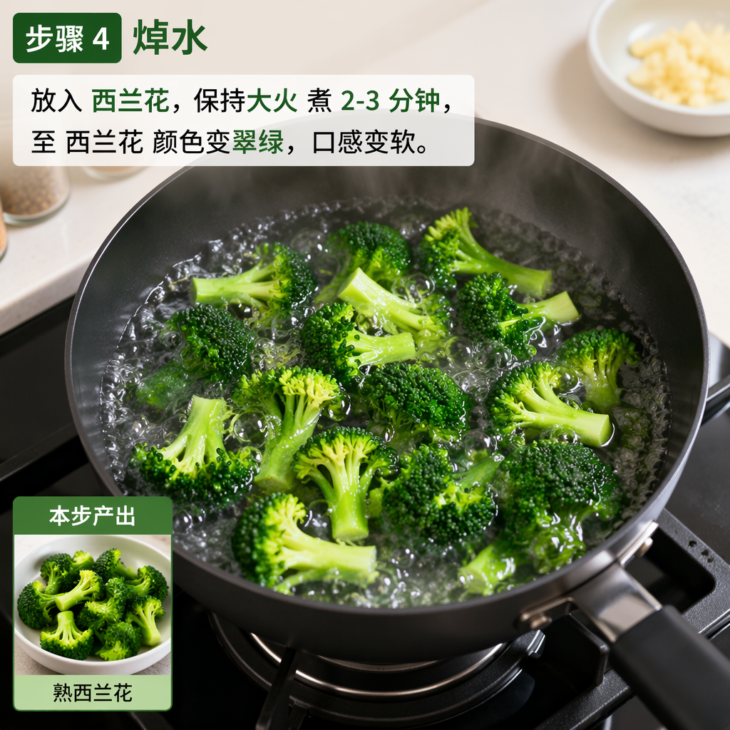 Step 4: Blanch