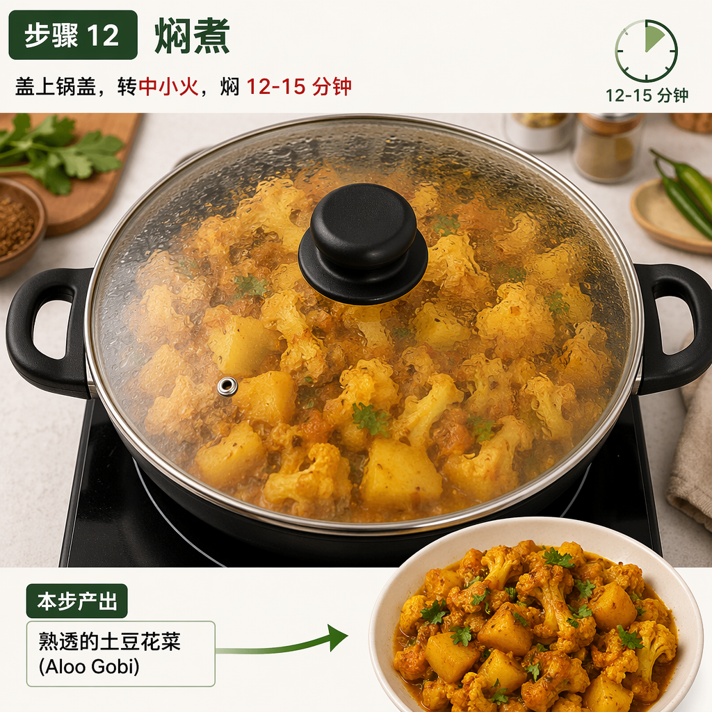 Step 12: Simmer