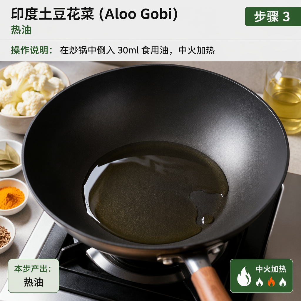 Step 3: Heat the Oil