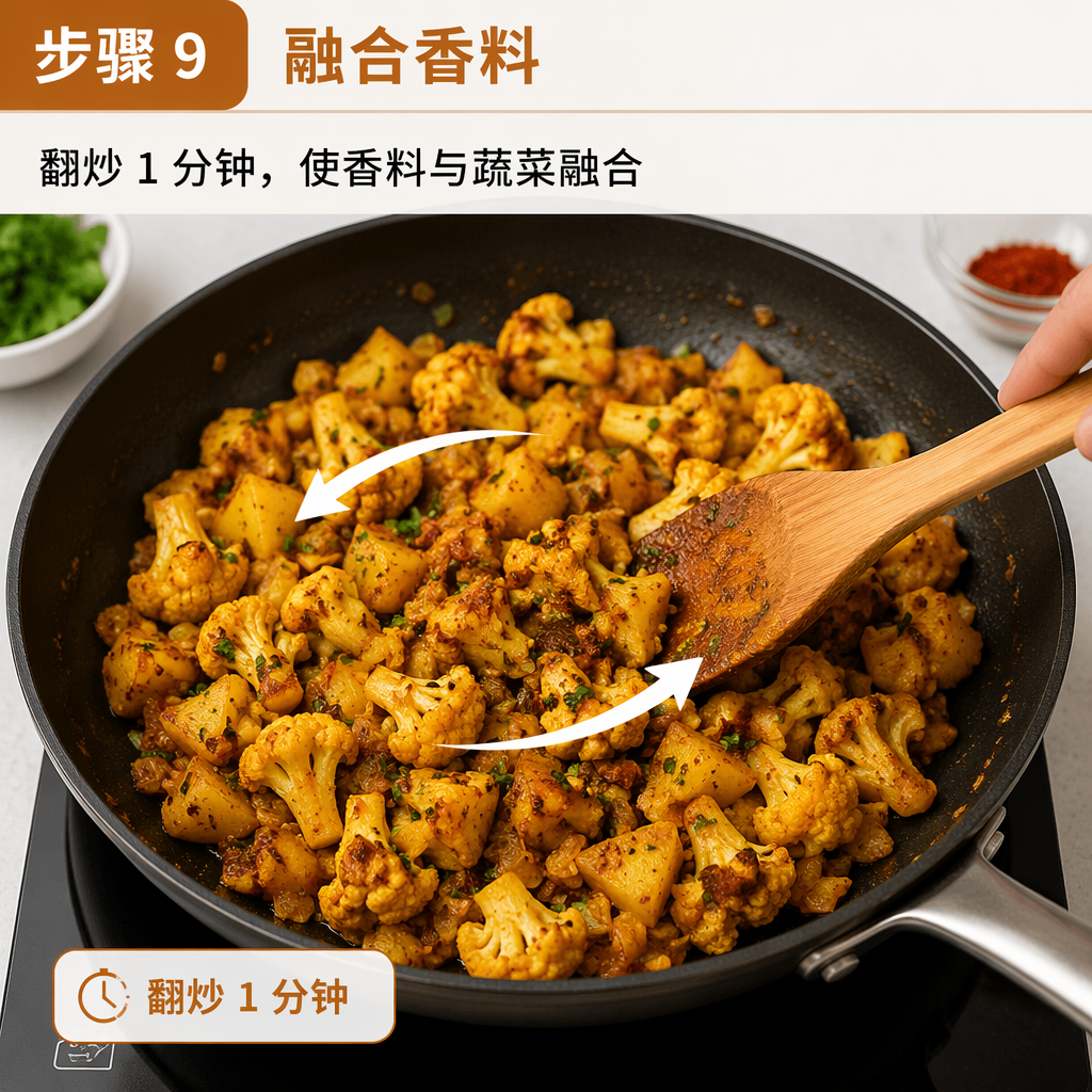Step 9: Blend the Spices
